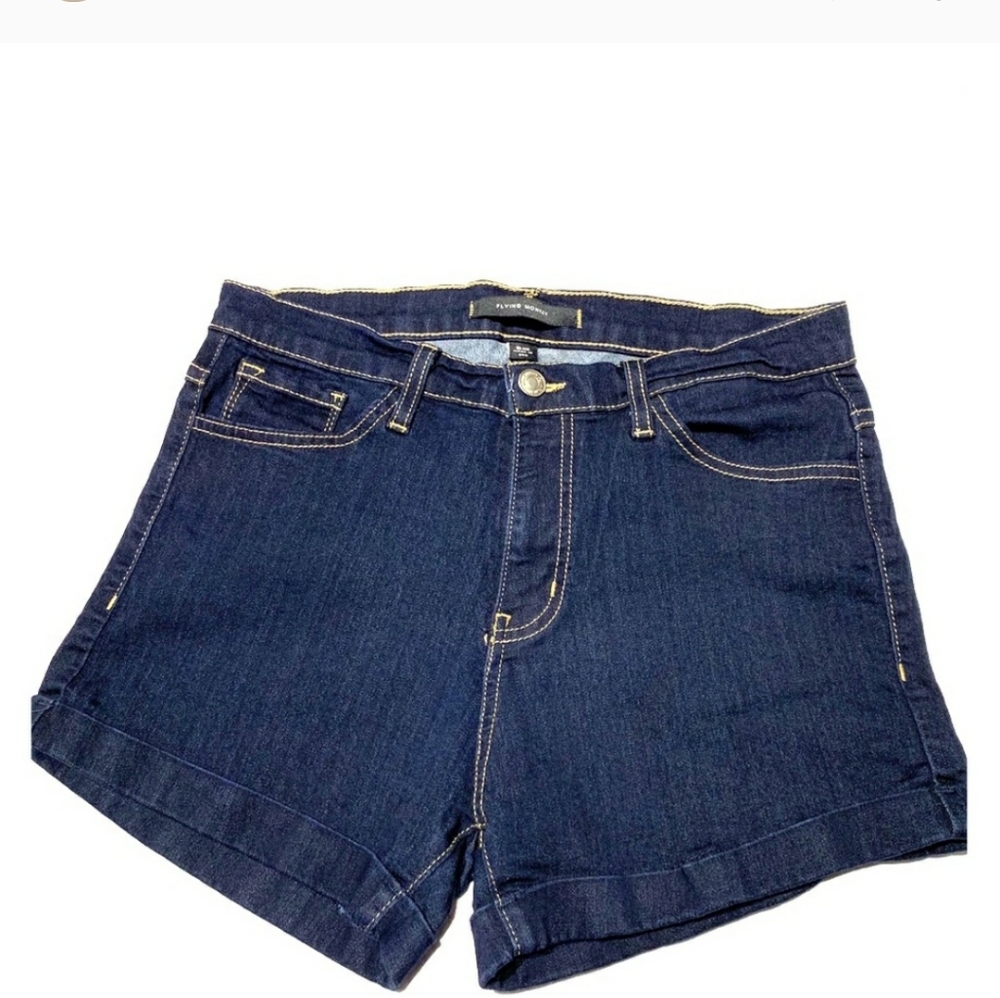 Flying Monkey High Rise Denim Shorts Size 29